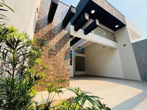Casa à venda em Maringá, Jardim Império do Sol, com 3 quartos, com 104 m²