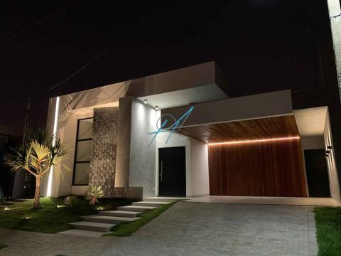 Casa à venda em Maringá, Chácaras Aeroporto, com 3 suítes, com 255 m², Ecogarden Residence